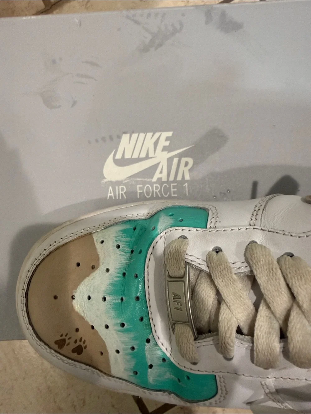 Nike white women